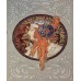 Vlámský gobelín tapiserie  -  Rousse Byzantine by Alfons Mucha